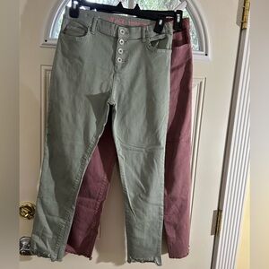 Bundle* 2 pairs Children’s Place girls pants Size 14